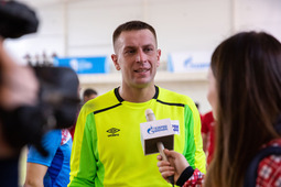 Николай Перминов, вратарь сборной команды «Газпром трансгаз Ухта» по мини-футболу