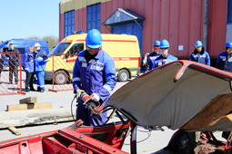 В конце мая в ООО «Газпром трансгаз Ухта» прошли командно-штабные учения отработки действий по гражданской обороне. Проверка готовности аварийно-спасательных служб и формирований, специнструмента, оборудования и техники