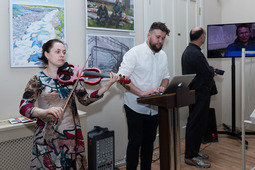 09 июня в штаб-квартире «Русского географического общества» в Санкт-Петербурге состоялось торжественное открытие выставки работ пленэра художественных искусств «Клюква. Берега»