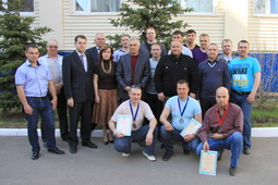 Участники конкурса профессионального мастерства на звание — Лучший сварщик ООО «Газпром трансгаз Ухта» — 2013