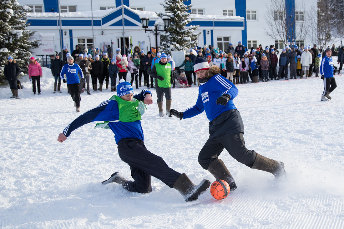 «Валенкобол» — зимняя спортивная забава