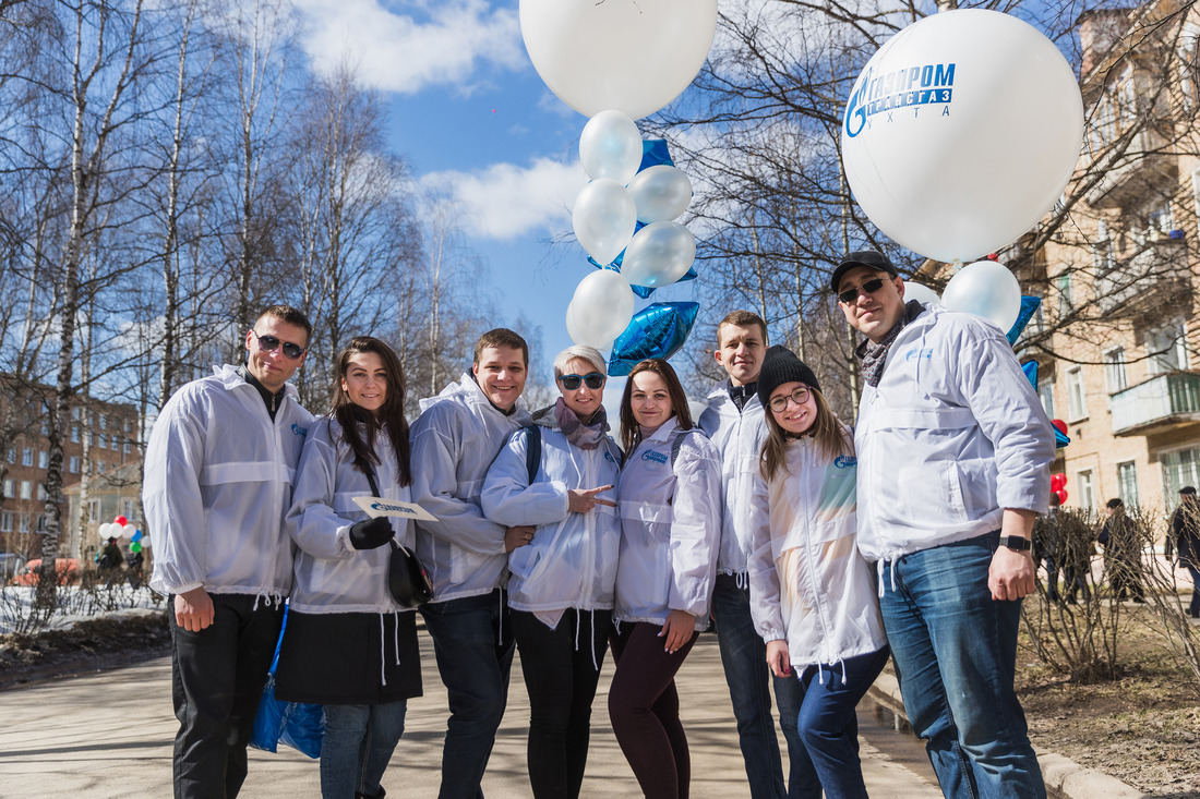 Совет молодых специалистов ООО «Газпром трансгаз Ухта» традиционно помогает в организации мероприятий предприятия