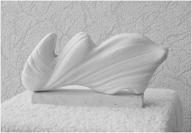 Эскиз скульптурной композиции «Северный ветер»